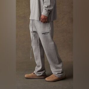 Essentials Dark Oatmeal Sweatpants